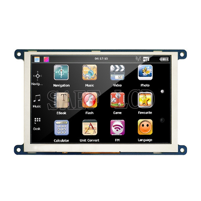 SPI Serial Interface 5 بوصة TFT شاشة LCD 800x480 نقطة IPS درجة السيارات