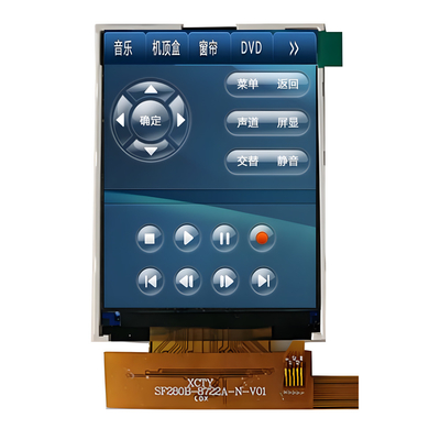 2.8 بوصة TFT LCD Display المصنع الصين 240x320 نقطة TN SPI واجهة متسلسلة