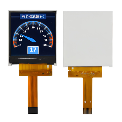 1.44 بوصة شاشة TFT LCD صغيرة 128x128 بكسلات واجهة SPI ZIF FPC اتصال