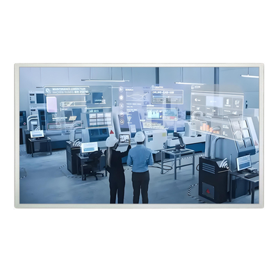 شاشة LCD TFT صناعية مقاس 21.5 بوصة قابلة للقراءة في ضوء الشمس 2000 شمعة سطوع FHD 1920x1080 LVDS درجة حرارة واسعة RoHS مخزون الاتحاد الأوروبي/الولايات المتحدة قابل للتخصيص