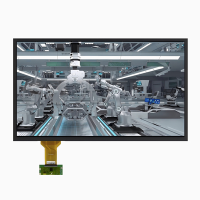 وحدة شاشة LCD TFT صناعية قطرية 13.3 بوصة بدقة Full HD 1080p وسطوع 1000nits، واجهة لمس سعوية eDP