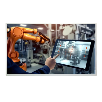 15.6" FHD Industrial TFT Display Wide Temp. Range RoHS Compliant For Europe USA Markets 500 cd/m2 لوحة لمسة سعة كبيرة