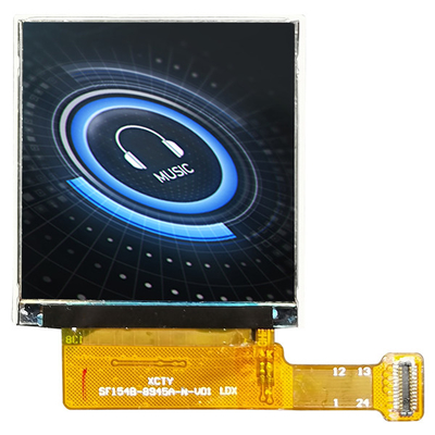 240x240 شاشة LCD مربعة TFT 1.54 "بوصة مع شاشة تعمل باللمس OEM ODM