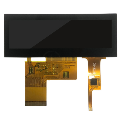 480x128 3.9 بوصة RGB TFT وحدة LCD مع شاشة تعمل باللمس بالسعة 40 دبوس