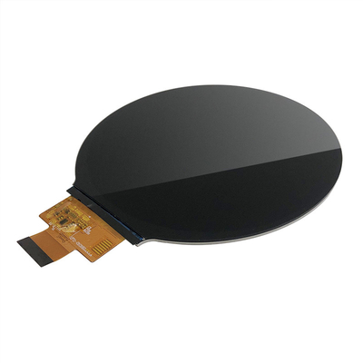 شاشة LCD TFT مستديرة 4 بوصات ، شاشة LCD دائرية ذات الدرجة السيارات مع واجهة MIPI ، 500-1000 نايت من الوضوح لوحة التحكم في السيارة