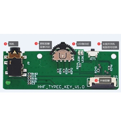 15.6 بوصة HDMI TFT وحدة التحكم في شاشة LCD مع وظيفة TYPE C المدمجة
