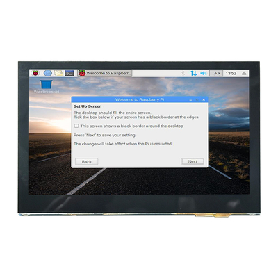 شاشة شحن كومة TFT 4.3 بوصة HDMI تعمل باللمس بالسعة شاشة TFT متوافقة مع Raspberry Pi