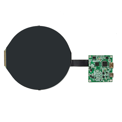 HDMI متوافق مع Raspberry Pi4 5 بوصة شاشة LCD مستديرة 1080x1080 CTP