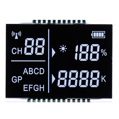عداد الطاقة الكهربائية LCD، شاشة LCD قطاعية لـ 86 عداد الطاقة الكهربائية متعددة الوظائف ثلاثي المراحل