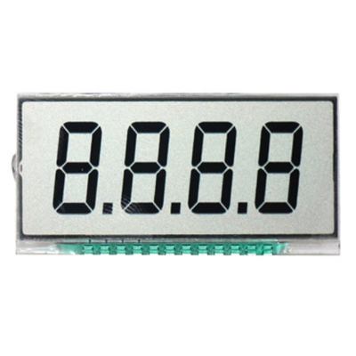 7 شرائح شاشة LCD، 4 أرقام 8 أرقام 7 شرائح شاشة LCD، شاشة LCD أحادية اللون، شاشة LCD العددية