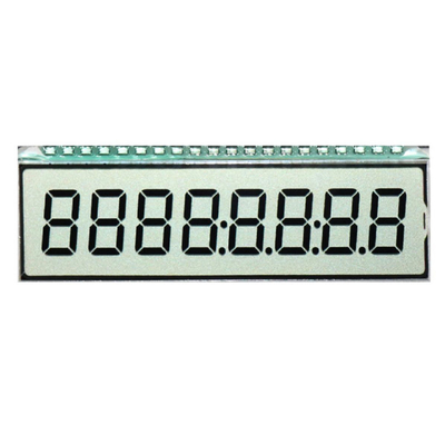 7 شرائح شاشة LCD، 4 أرقام 8 أرقام 7 شرائح شاشة LCD، شاشة LCD أحادية اللون، شاشة LCD العددية
