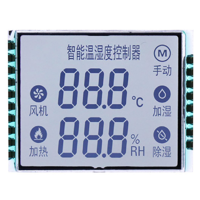 عداد الطاقة الكهربائية LCD، شاشة LCD قطاعية لـ 86 عداد الطاقة الكهربائية متعددة الوظائف ثلاثي المراحل