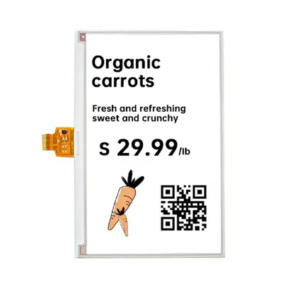 استهلاك طاقة منخفض 7.5 بوصة E- Ink E- Paper Display، Epaper الشاشة ثلاثية الألوان السوداء والأبيض والأحمر