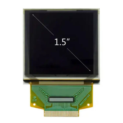 1.5 بوصة 128x128 نقطة 262k لون AMOLED شاشة ZIF نوع UG-2828GDEDF11 SSD1351 وحدة تحكم