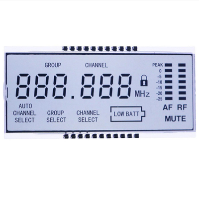 لوحة LCD TN مخصصة، LCD المتر مع التوتر، التيار، درجة الحرارة، شخصيات الطاقة/قطاعات