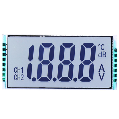 7 شرائح شاشة LCD، 4 أرقام 8 أرقام 7 شرائح شاشة LCD، شاشة LCD أحادية اللون، شاشة LCD العددية