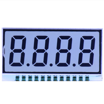 7 شرائح شاشة LCD، 4 أرقام 8 أرقام 7 شرائح شاشة LCD، شاشة LCD أحادية اللون، شاشة LCD العددية