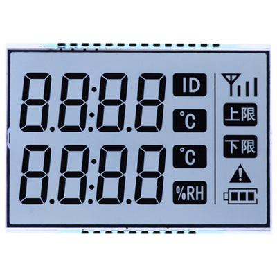 لوحة LCD TN مخصصة، LCD المتر مع التوتر، التيار، درجة الحرارة، شخصيات الطاقة/قطاعات