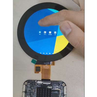 3شاشة LCD مستديرة للاستعمال لـ.4 بوصة أندرويد RK3566