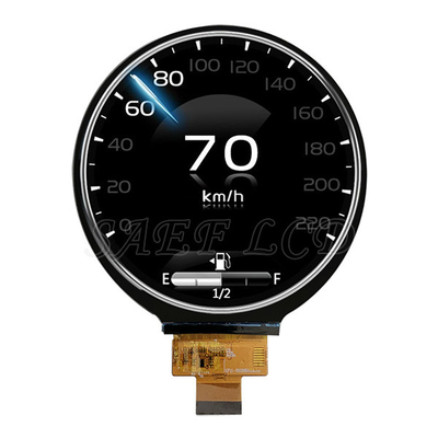تصنيف السيارات 4 بوصة 720 X 720 نقطة مستديرة TFT شاشة LCD واجهة MIPI 1000nits