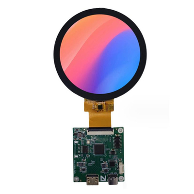 تصنيف السيارات 4 بوصة 720 X 720 نقطة مستديرة TFT شاشة LCD واجهة MIPI 1000nits