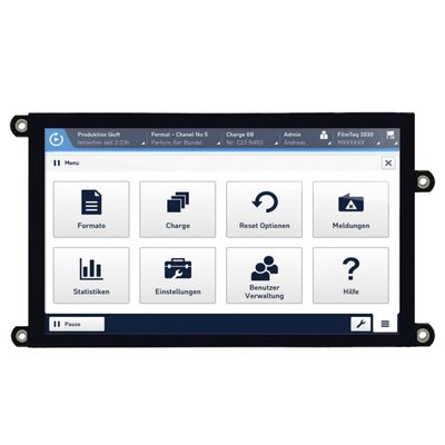 5 بوصة شاشة TFT LCD الصين المصنع 800*480 IPS واجهة RGB مع PCAP
