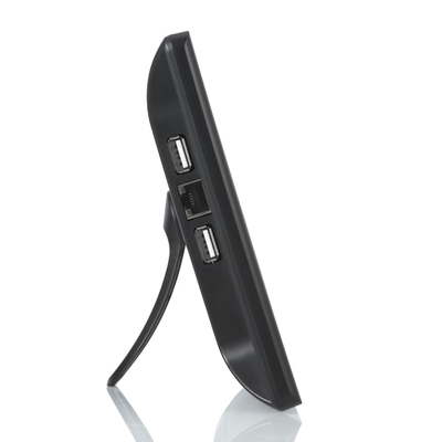 شاشة إعلانات أندرويد على الحائط 10 بوصات مع 1280x800 متعدد لمسة الواي فاي POE RJ45 منفذ شاشة LCD