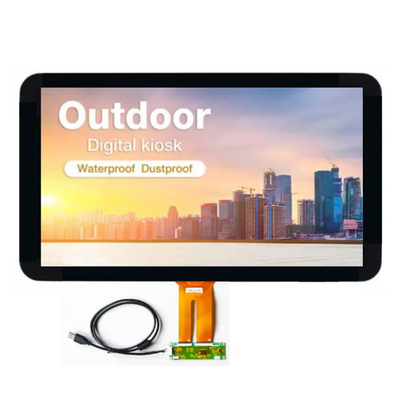 ضوء عالي 1000Nits 21.5 بوصة IPS TFT شاشة LCD FHD الدقة مع واجهة LVDS