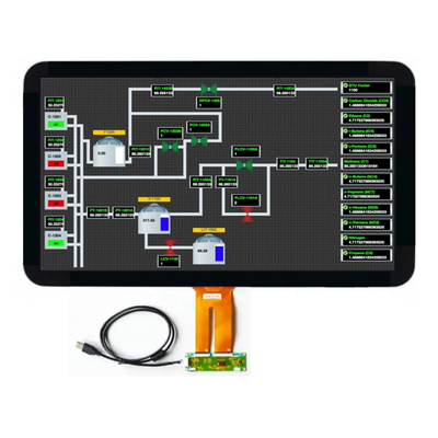 ضوء عالي 1000Nits 21.5 بوصة IPS TFT شاشة LCD FHD الدقة مع واجهة LVDS