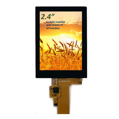 ضوء الشمس قابلة للقراءة 2.4 بوصة IPS TFT شاشة LCD ILI9341V سائق واجهة SPI