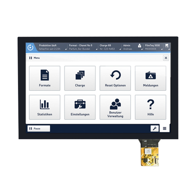 الصين المصنع 10.1 بوصة TFT شاشة LCD 1280x800 بكسلات IPS نوع LVDS مع CTP
