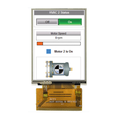 TFT LCD Display Module 2.4 "Inch 240x320 RGB MCU SPI الواجهة مع الشاشة الملموسة