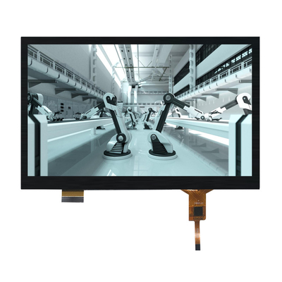 شاشة تعمل باللمس ذات سعة 7 بوصات TFT LCD الصناعية 1024x600 نقطة