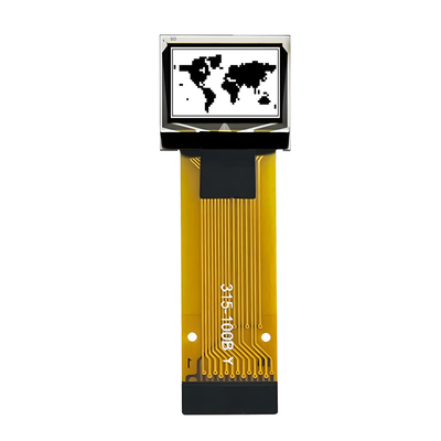 0.42 بوصة شاشة OLED صغيرة 72x40 الرسومات ZIF اتصال SPI و IIC واجهة