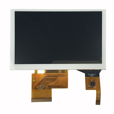 5 بوصة LCD TFT تعمل باللمس ، شاشة تعمل باللمس بالسعة الصناعية 800 × 480