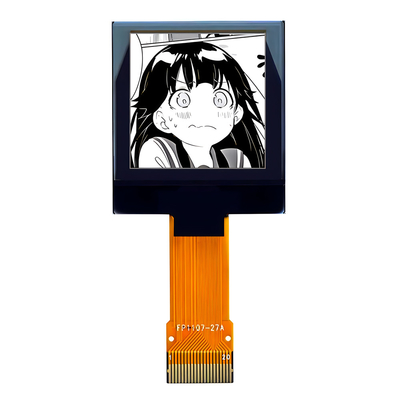 20 دبوس 1.12 بوصة وحدات العرض OLED 128x128 40 ملم طول ZIF رابط موازي SPI I2C