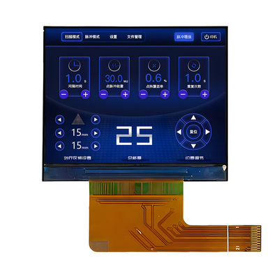 2 بوصة IPS TFT LCD Screen Module 480x360 نقطة واجهة MIPI/RGB الأفقية