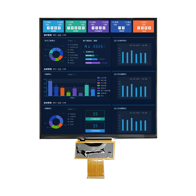 ضوء الشمس قابلة للقراءة 7.6 بوصة TFT شاشة LCD 1000 نيت 800x800 بكسل مربع نوع شاشة IPS