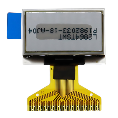 لون مزدوج أصفر + أزرق 0.96 بوصة رقيقة شاشة OLED واجهة SPI