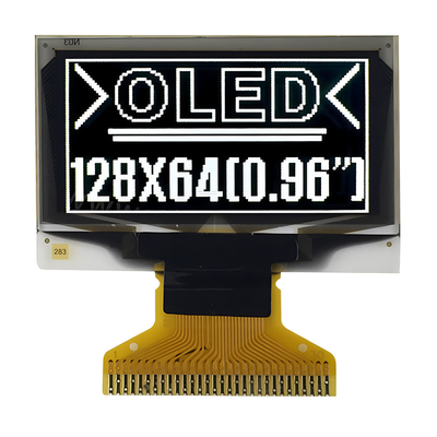 مصنع شاشات OLED الصين 0.96 بوصة 128x64 نقطة OLED وحدات الرسومات أحادية اللون واجهة SPI
