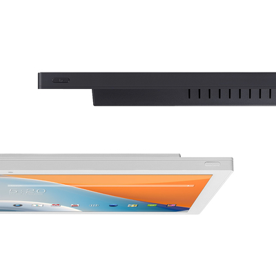 15.6 بوصة أندرويد 9.0 شاشة لمسة 1920x1080 فيزا جدار متأرجح مع بوابة POE Rj45