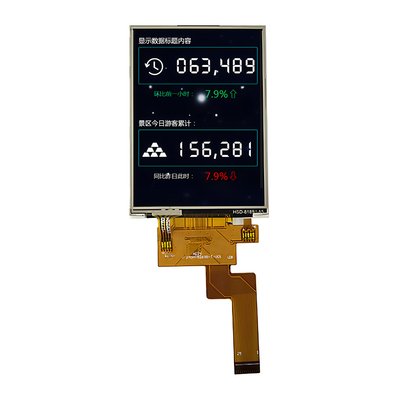 2.4 بوصة TFT شاشة LCD شاشة لمسة مقاومة 240X320 اللون IPS شاشة LCD 800nits