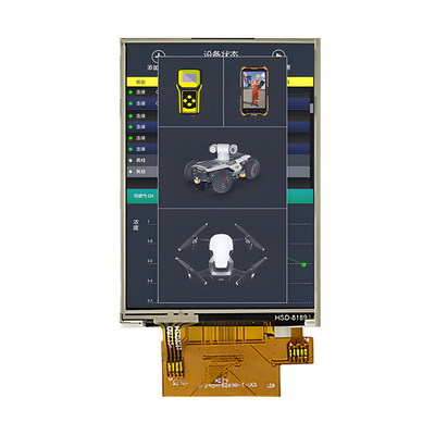 2.4 بوصة ضوء مرتفع 800 نيت شاشة IPS TFT 240x320 نقطة ماتريكس الوحدة