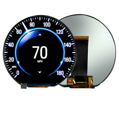 OEM 3.6 بوصة موديل شاشة LCD TFT مستديرة مع 544 * 506 وضوح واجهة RGB