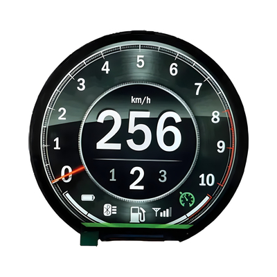 OEM 3.6 بوصة موديل شاشة LCD TFT مستديرة مع 544 * 506 وضوح واجهة RGB