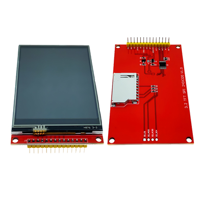 3.2 بوصة SPI منفذ سريال TFT LCD شاشة عرض الوحدة ILI9341 سائق شاشة LCD لمسة 240x320 نقطة