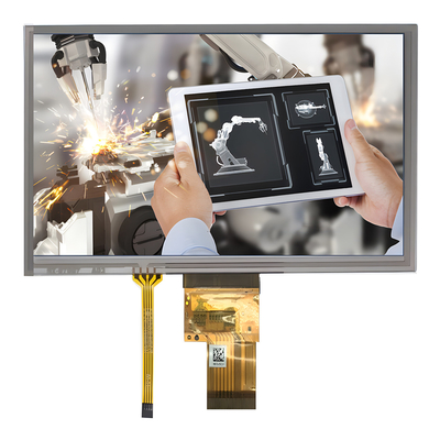 شاشة عرض أجهزة التجميل TFT LCD 9 بوصة 800x480 نقطة واجهة RGB مع RTP