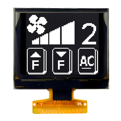 1.5 بوصة وحدة شاشة OLED أحادية اللون 128x128 مدرب IC SH1107 واجهة SPI