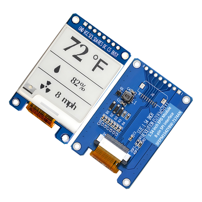 شاشة SPI E-Ink 1.5 بوصة أسود وأبيض 152x152 نقطة 1.54" شاشة ورق إلكتروني