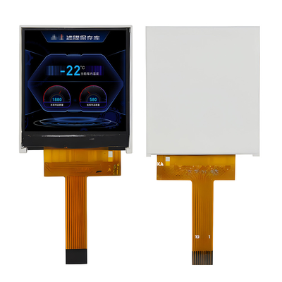 1.44 بوصة شاشة TFT LCD صغيرة 128x128 بكسلات واجهة SPI ZIF FPC اتصال